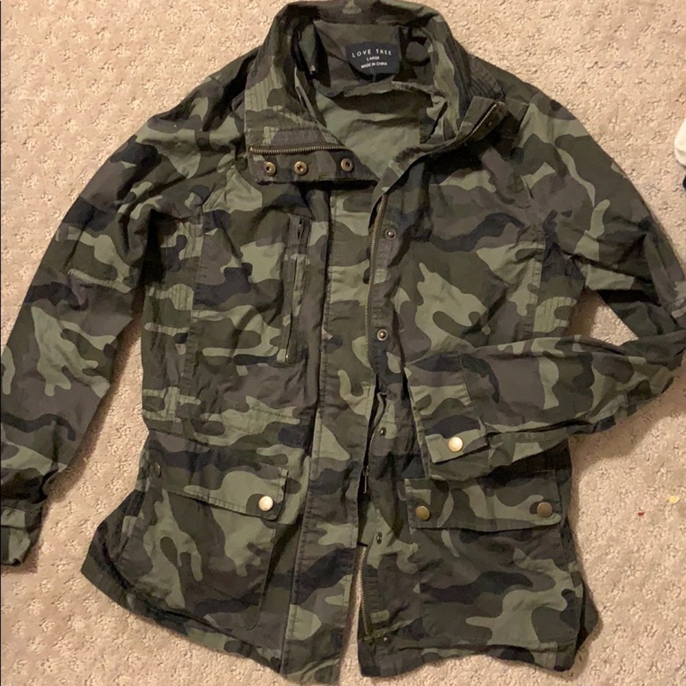 Cute camo jacket